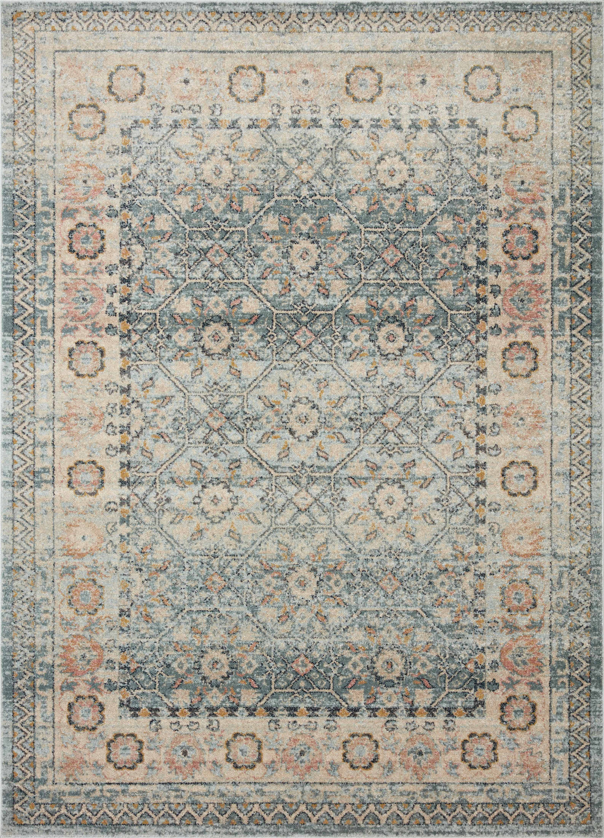 Jocelyn Sky / Multi — a Loloi rug at Laurie Yapp Home.
