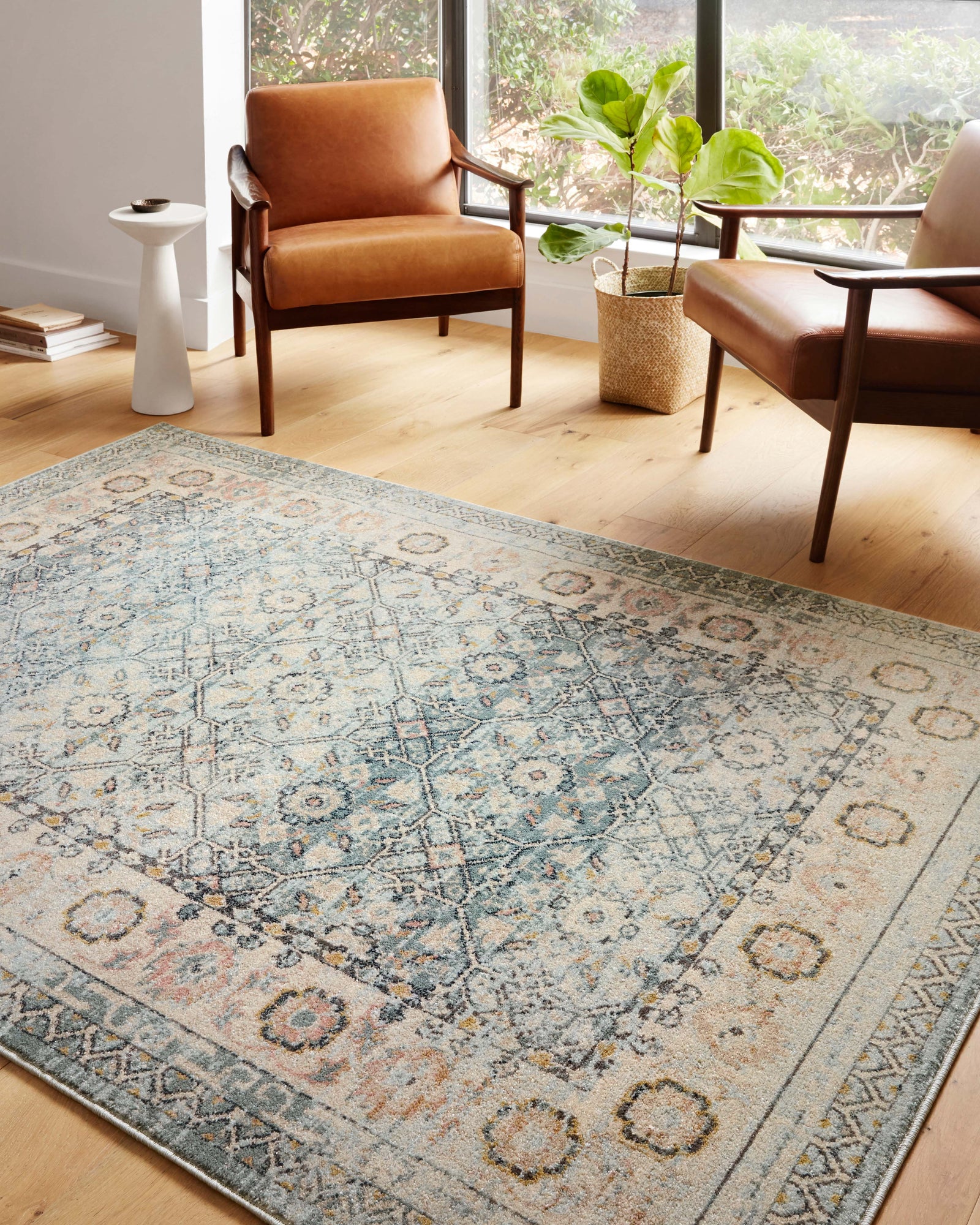 Jocelyn Sky / Multi — a Loloi rug at Laurie Yapp Home.