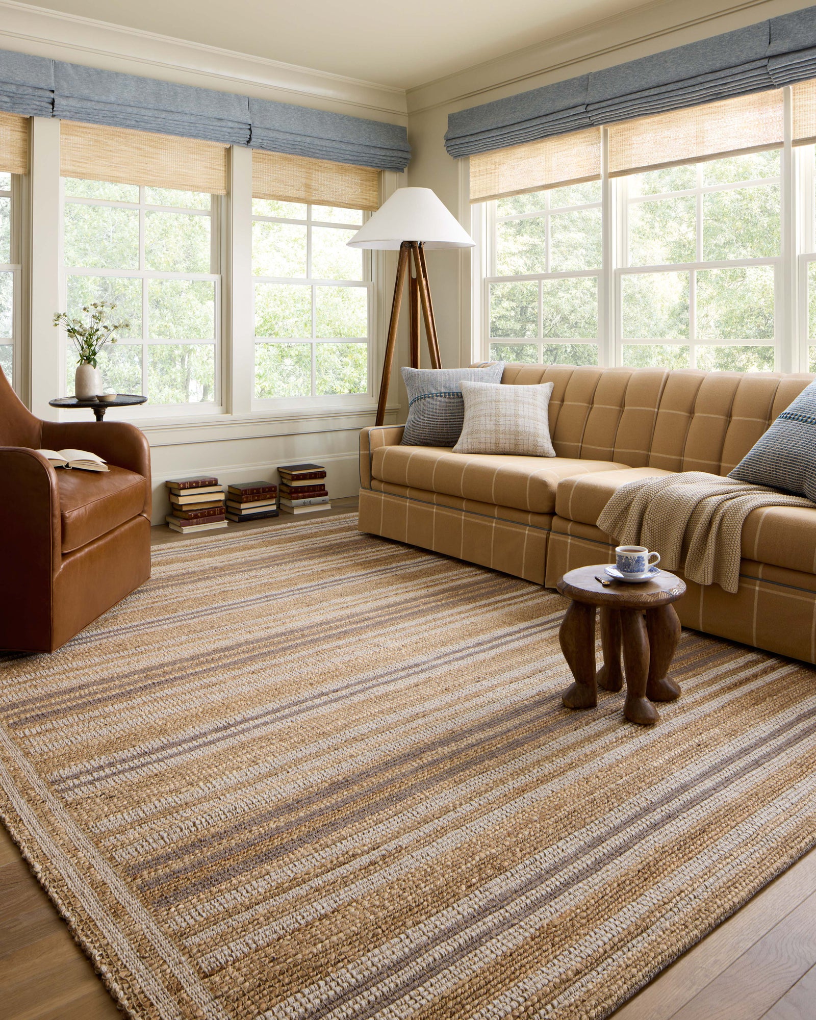 Judy Natural / Dove — a Loloi rug at Laurie Yapp Home.