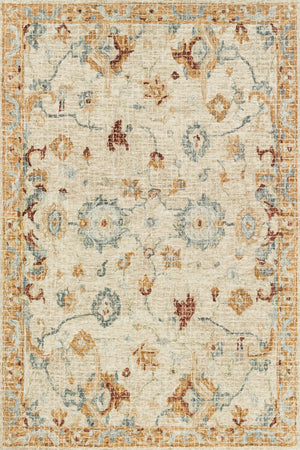 Julian Ivory / Multi — a Loloi rug at Laurie Yapp Home.