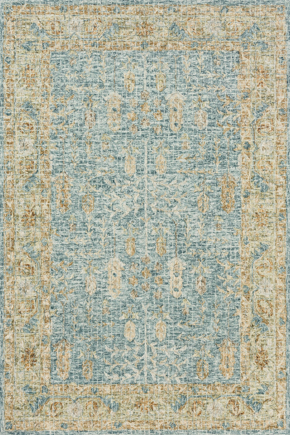 Julian Blue / Gold — a Loloi rug at Laurie Yapp Home.