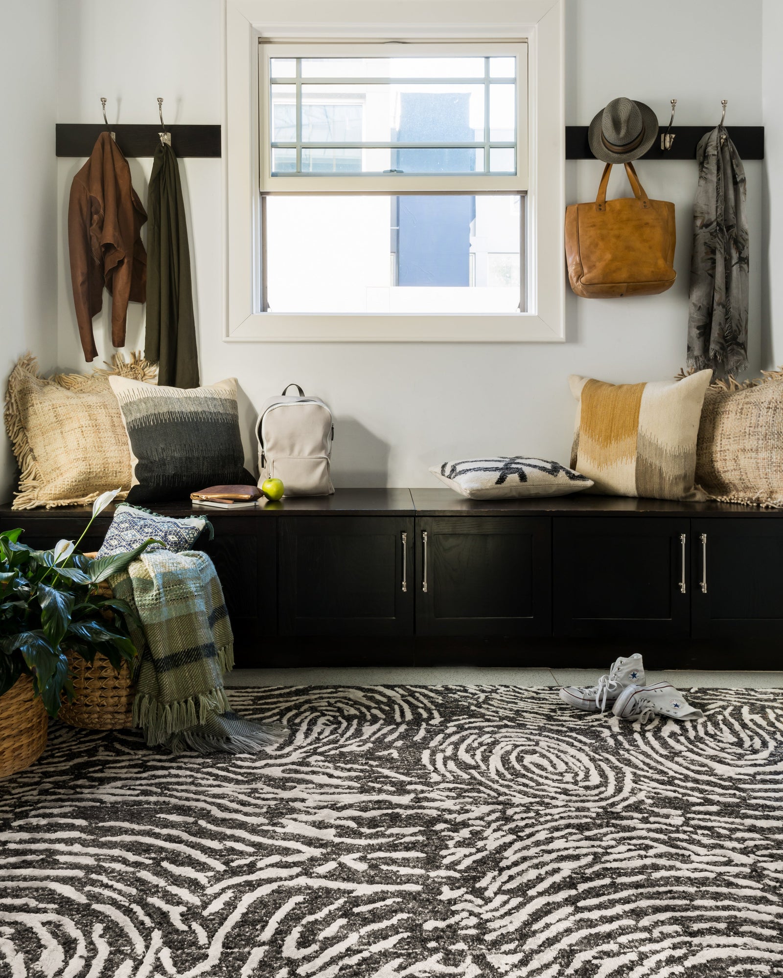 Juneau Charcoal / Silver — a Loloi rug at Laurie Yapp Home.
