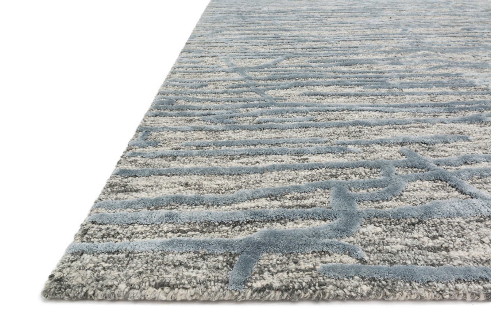 Juneau Grey / Blue — a Loloi rug at Laurie Yapp Home.