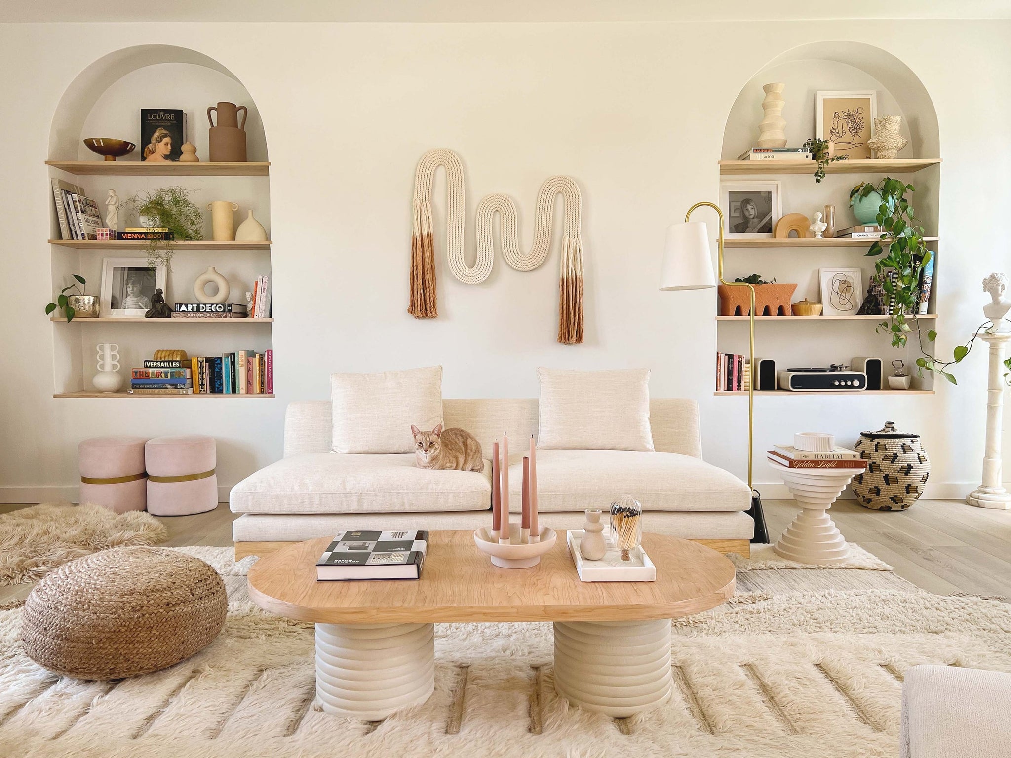 Jaimee Floor Lamp - Lifestyle [HL539401-AGB]