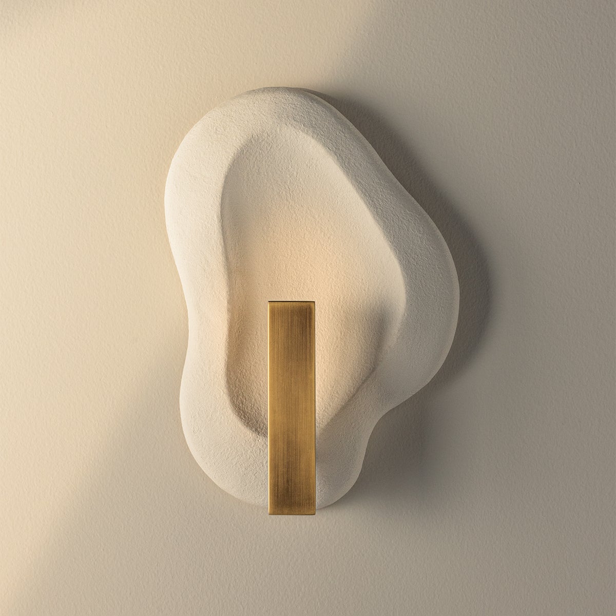 Jura Wall Sconce — a Troy wall sconce for bathrooms, hallways, and living rooms at Laurie Yapp Home.