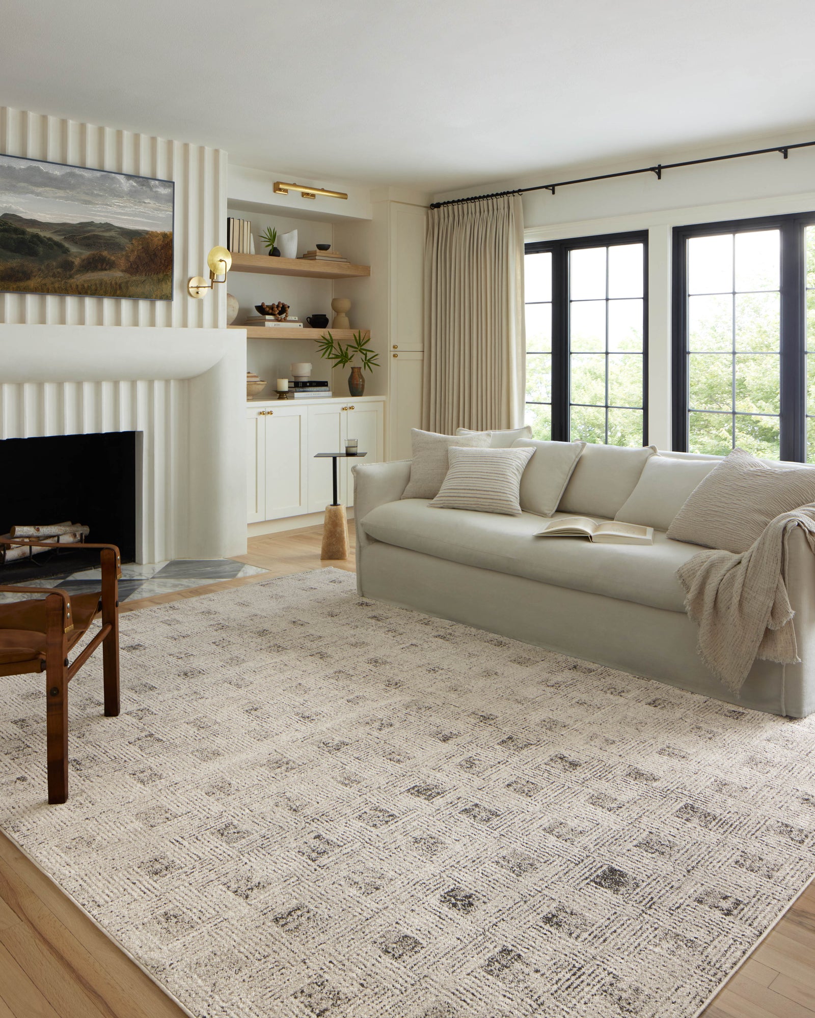 Kamala Grey / Graphite — a Loloi rug at Laurie Yapp Home.
