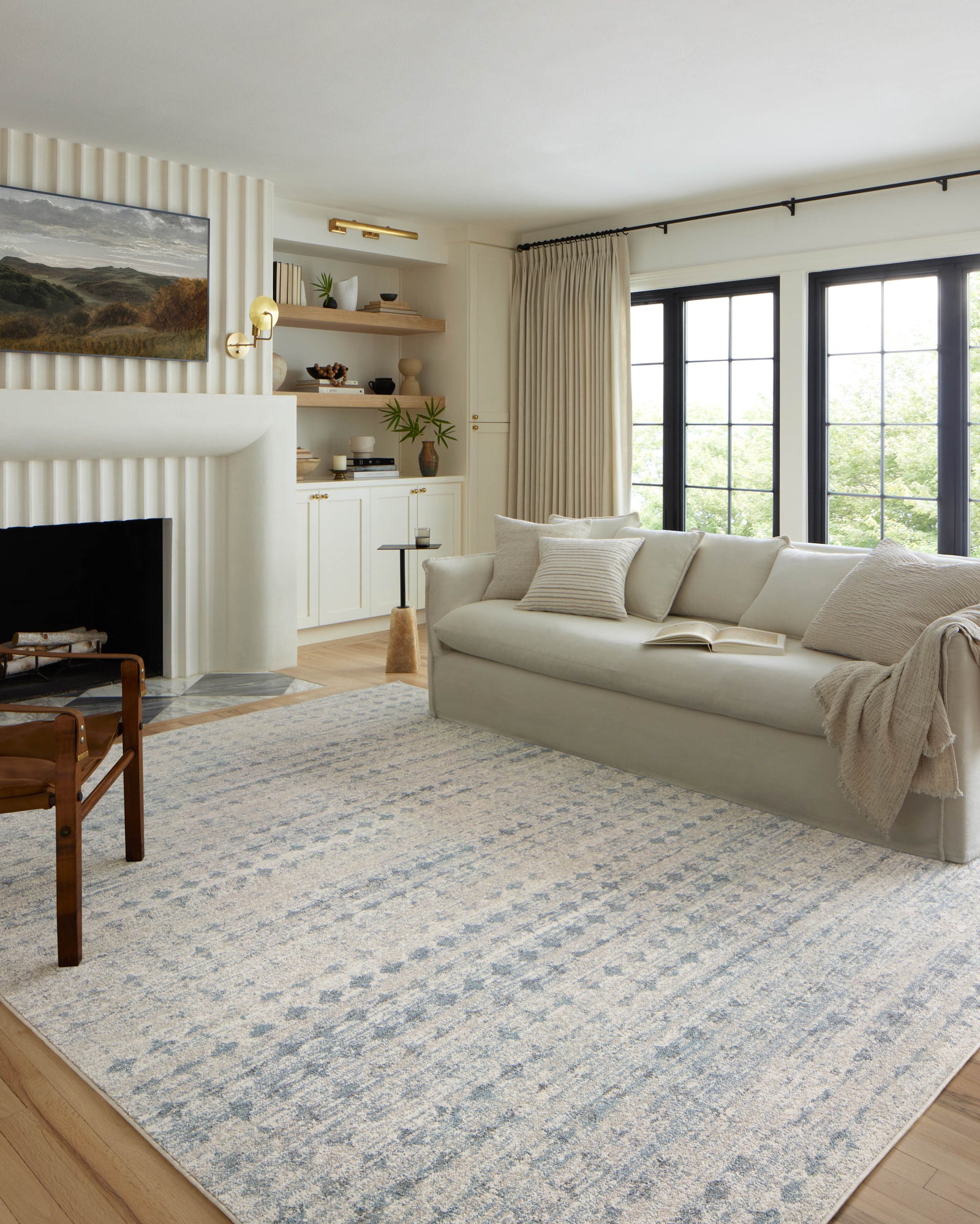 Kamala Sky / Dove — a Loloi rug at Laurie Yapp Home.