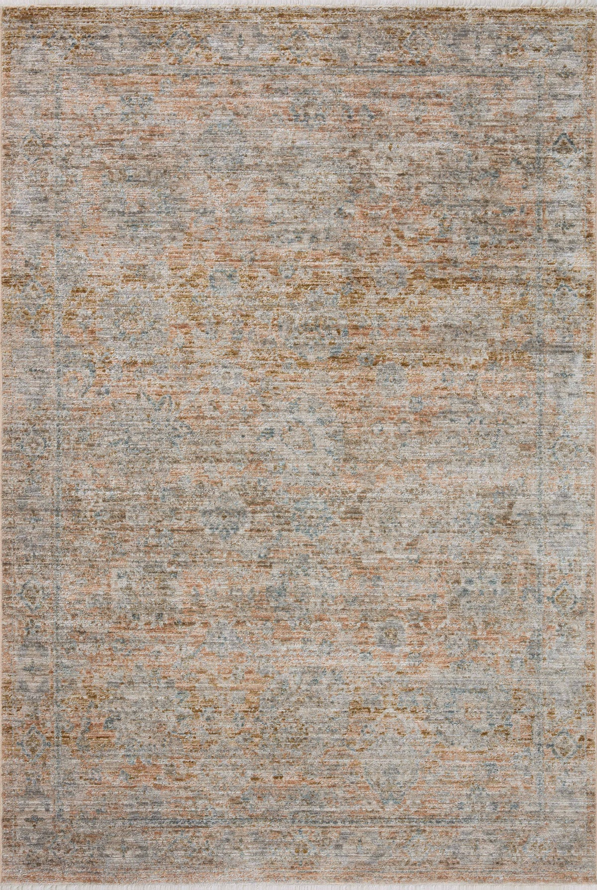 Katherine Terracotta / Smoke — a Loloi rug at Laurie Yapp Home.