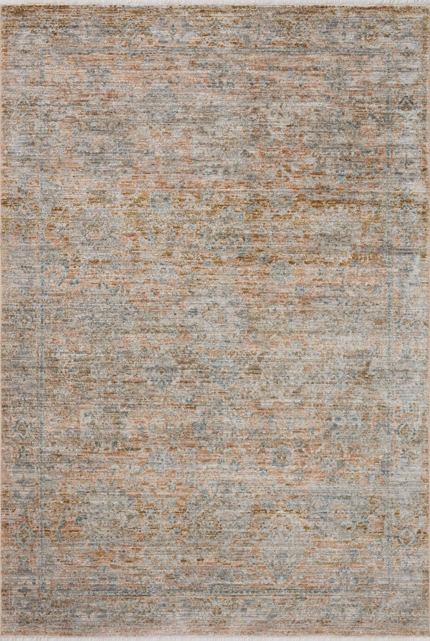 Katherine Terracotta / Smoke — a Loloi rug at Laurie Yapp Home.