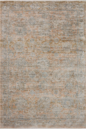 Katherine Terracotta / Smoke — a Loloi rug at Laurie Yapp Home.