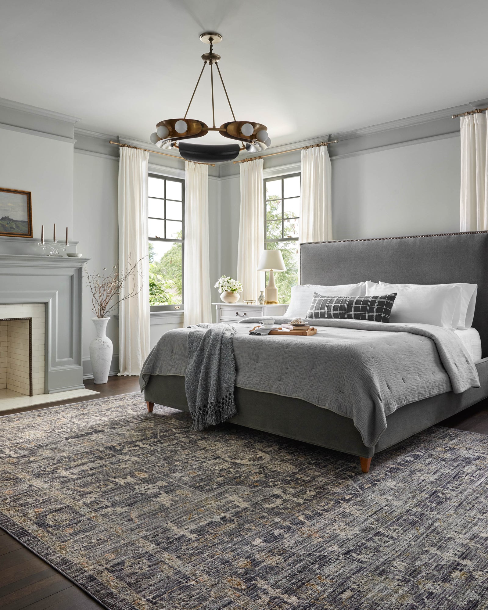 Katherine Midnight  / Tobacco — a Loloi rug at Laurie Yapp Home.