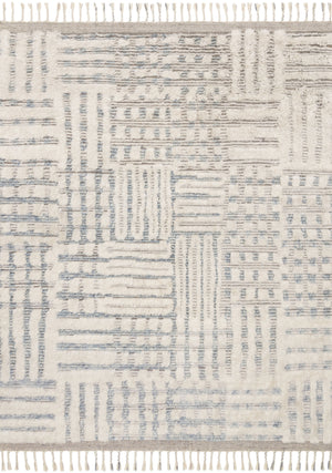 Khalid Ivory / Sky — a Loloi rug at Laurie Yapp Home.