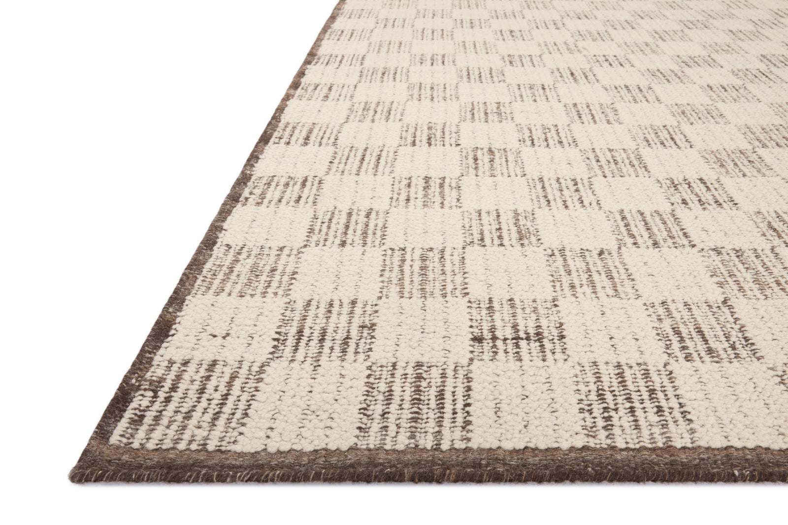 Knox Ivory / Mocha — a Loloi rug at Laurie Yapp Home.
