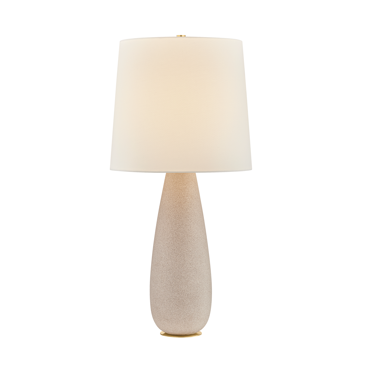 Neelytown Table Lamp in aged brass — a Hudson Valley table lamp for living rooms, entries, and bedrooms at Laurie Yapp Home.