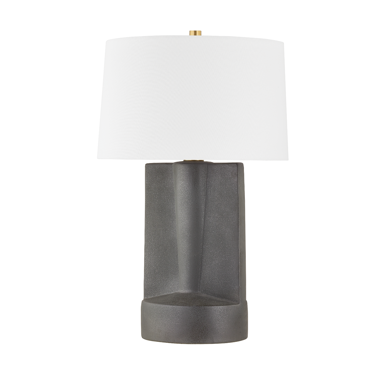Wilson Table Lamp in aged brass — a Hudson Valley table lamp for living rooms, entries, and bedrooms at Laurie Yapp Home.
