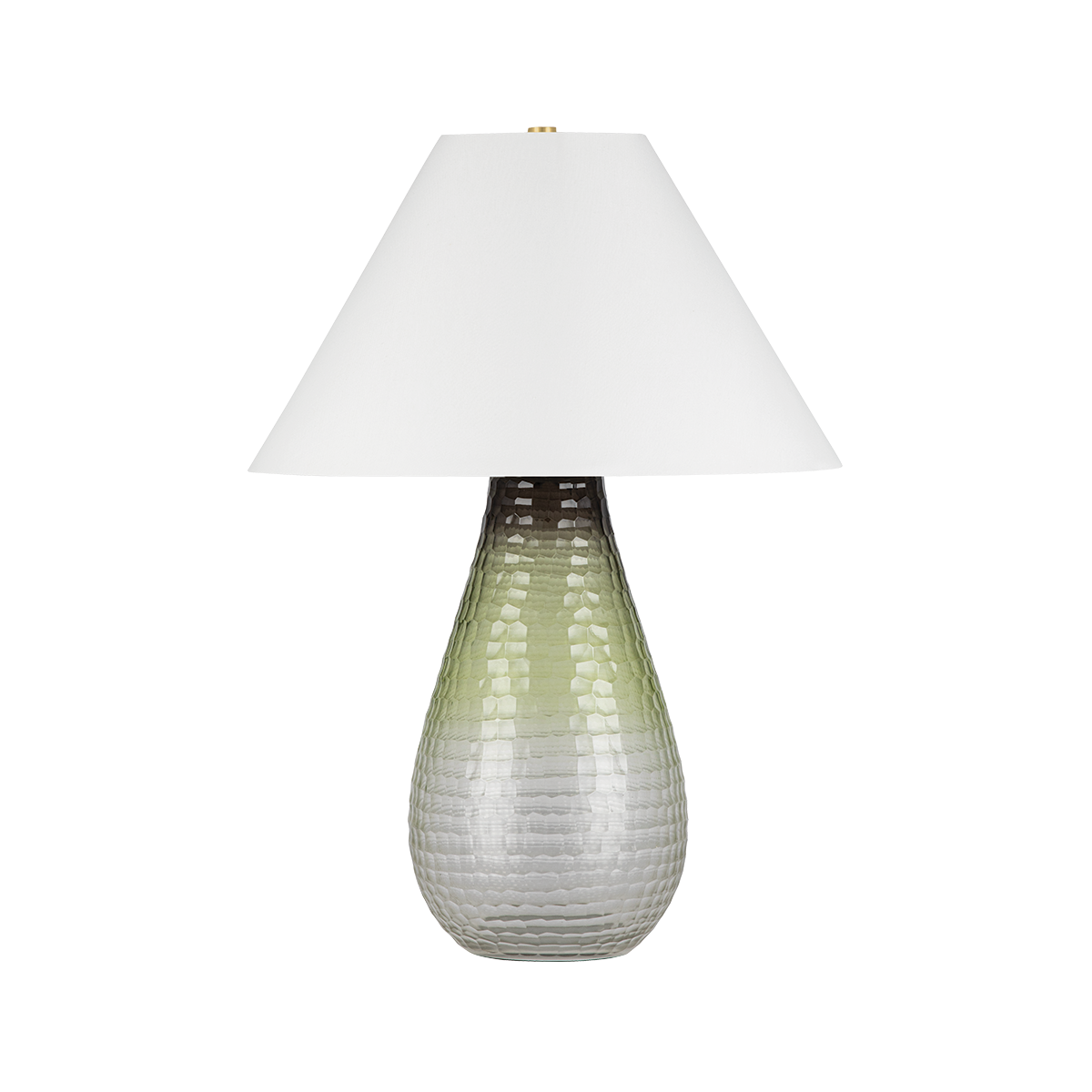 Mulberry Table Lamp in aged brass — a Hudson Valley table lamp for living rooms, entries, and bedrooms at Laurie Yapp Home.