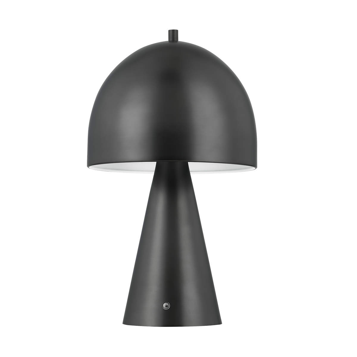 Hopkinton Rechargeable Table Lamp in aged brass — a Hudson Valley rechargeable table lamp for curated interiors at Laurie Yapp Home.