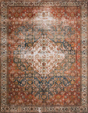 Layla Ocean / Multi — a Loloi rug at Laurie Yapp Home.
