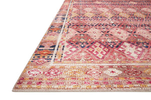 Layla Magenta / Multi shown from a different angle to reveal its pattern.
