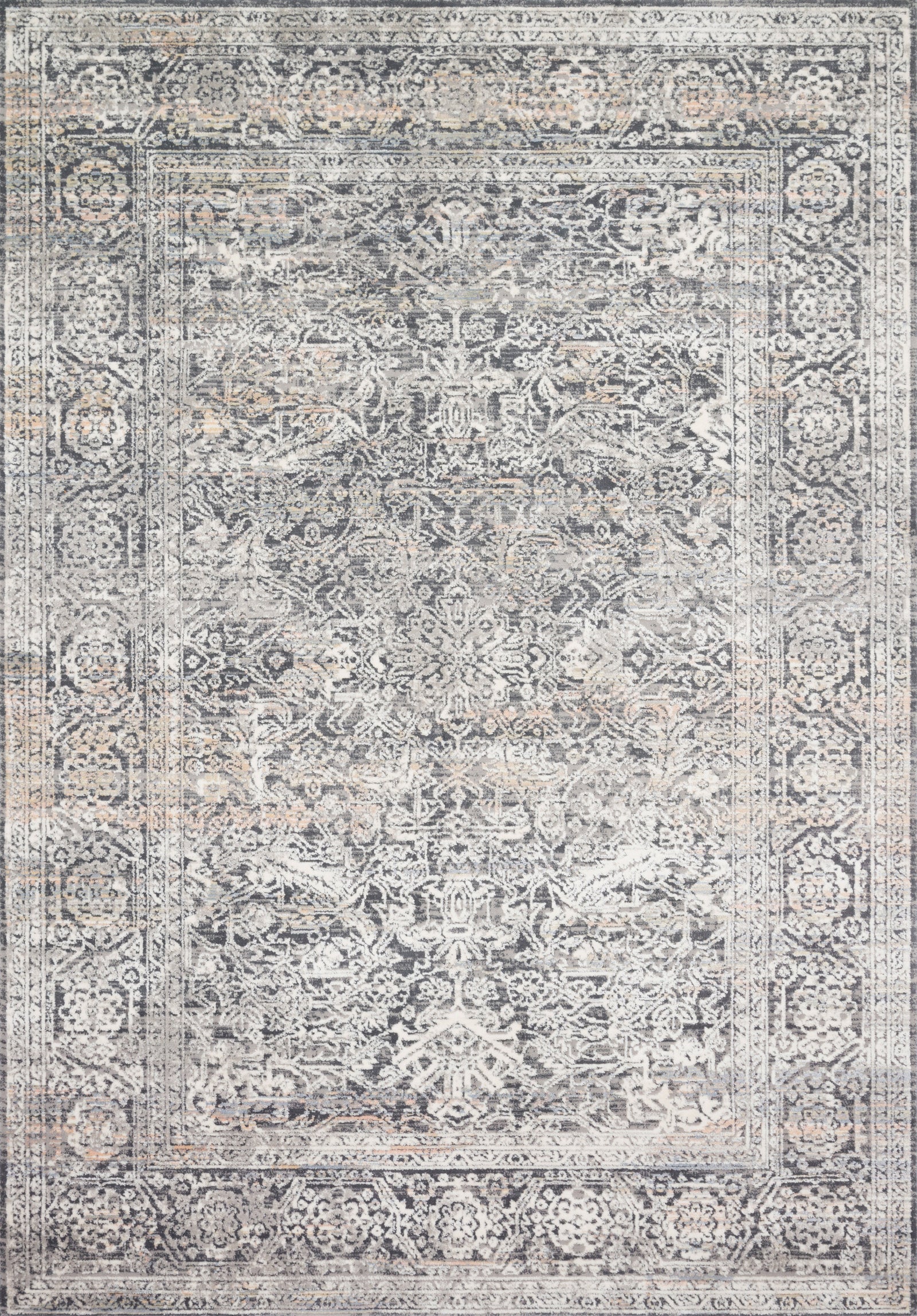 Lucia Steel / Ivory — a Loloi rug at Laurie Yapp Home.