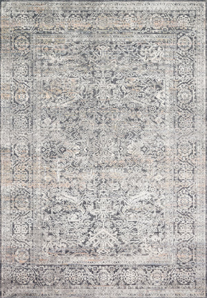 Lucia Steel / Ivory — a Loloi rug at Laurie Yapp Home.