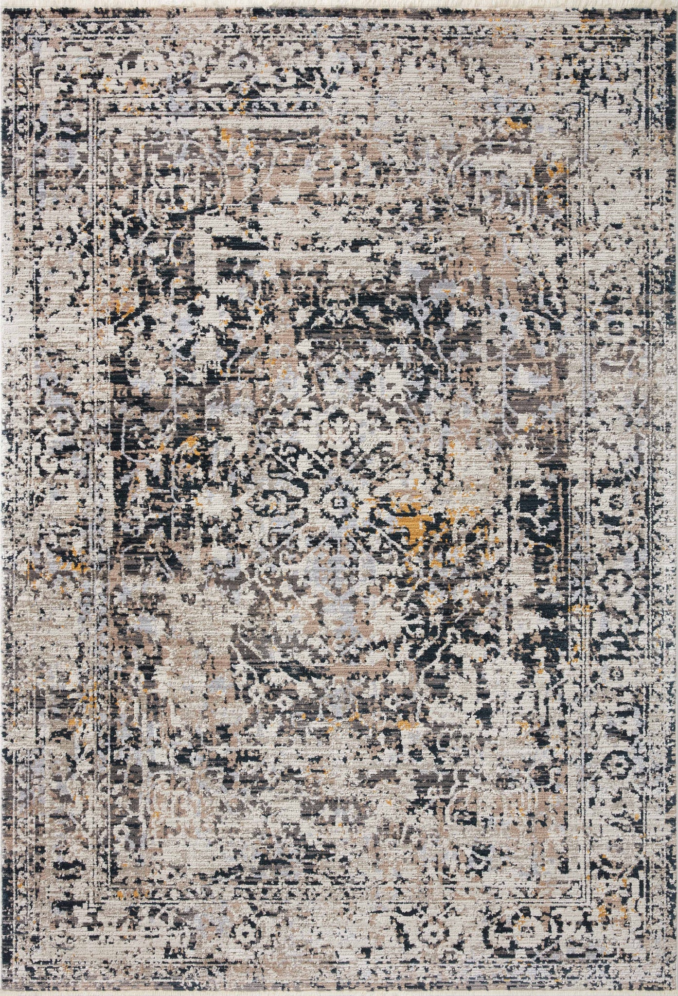 Leigh Charcoal / Taupe — a Loloi rug at Laurie Yapp Home.