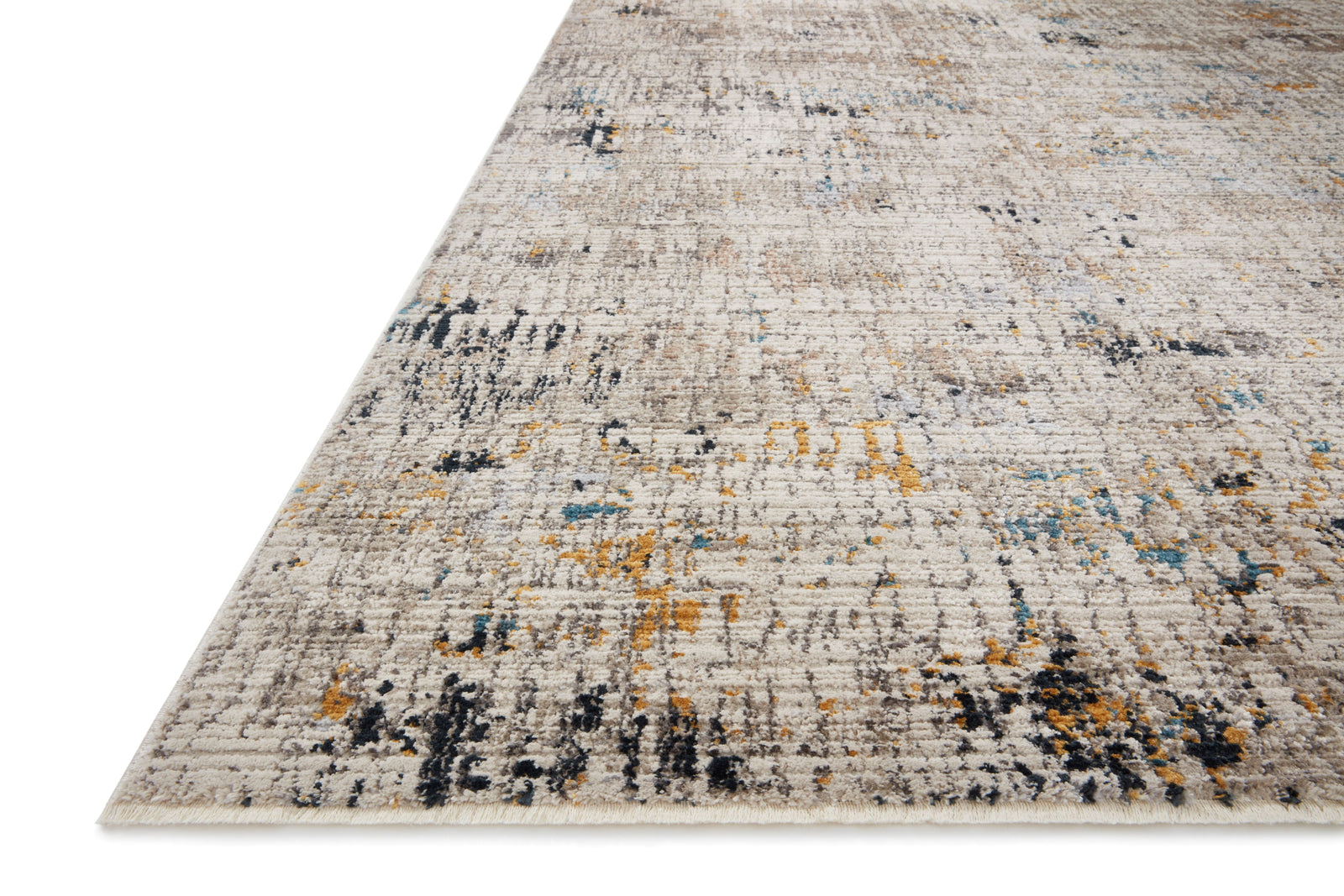 Leigh Ivory / Granite — a Loloi rug at Laurie Yapp Home.