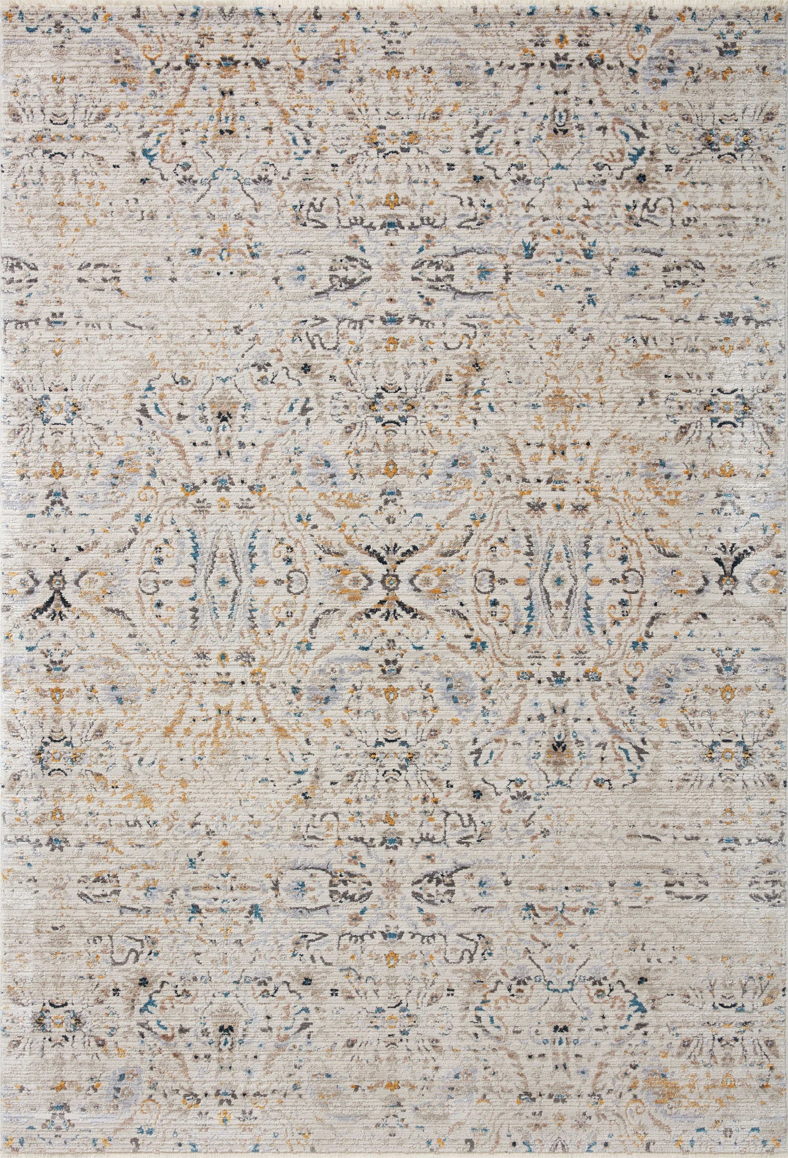 Leigh Ivory / Straw — a Loloi rug at Laurie Yapp Home.