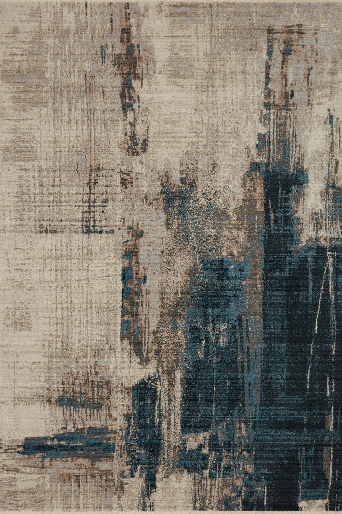 Leigh Slate / Denim — a Loloi rug at Laurie Yapp Home.