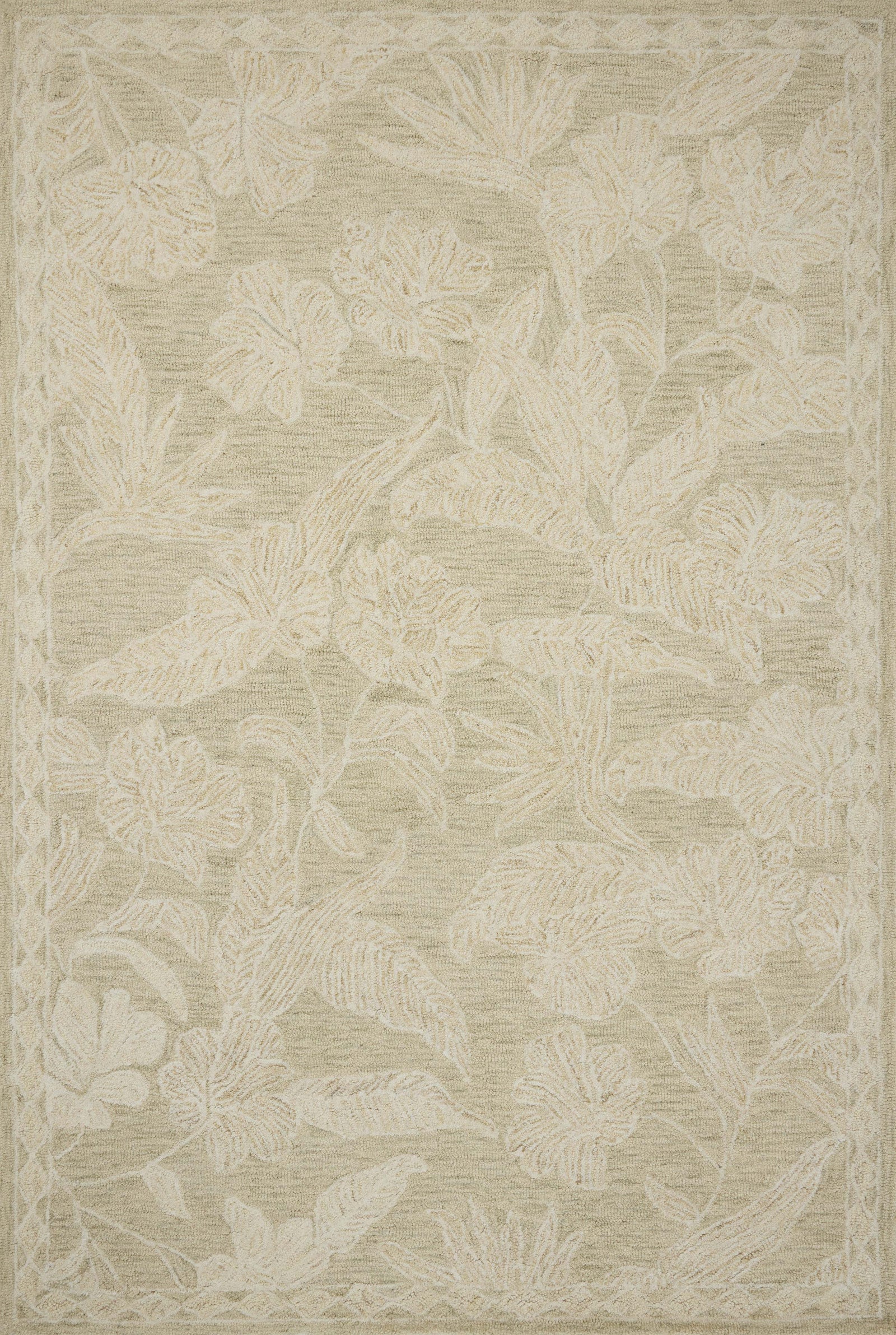 Lenore Sage / Natural — a Loloi rug at Laurie Yapp Home.