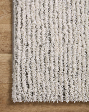 Levitt Shag Ivory / Grey shown from another angle.