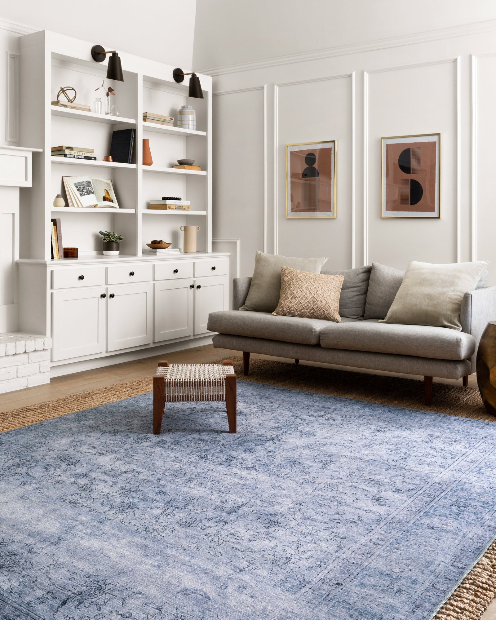 Loren Slate — a Loloi rug at Laurie Yapp Home.