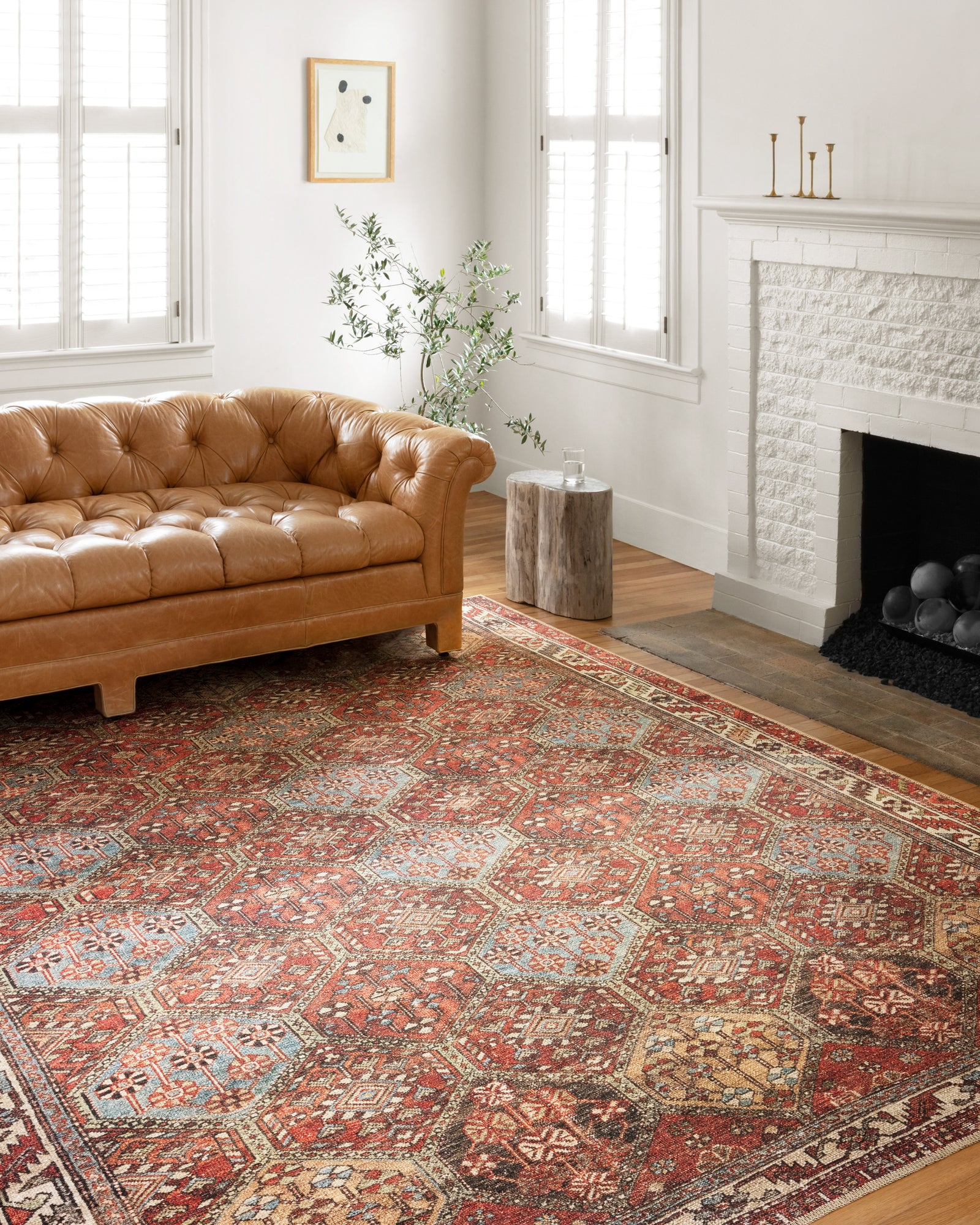 Loren Spice / Multi — a Loloi rug at Laurie Yapp Home.