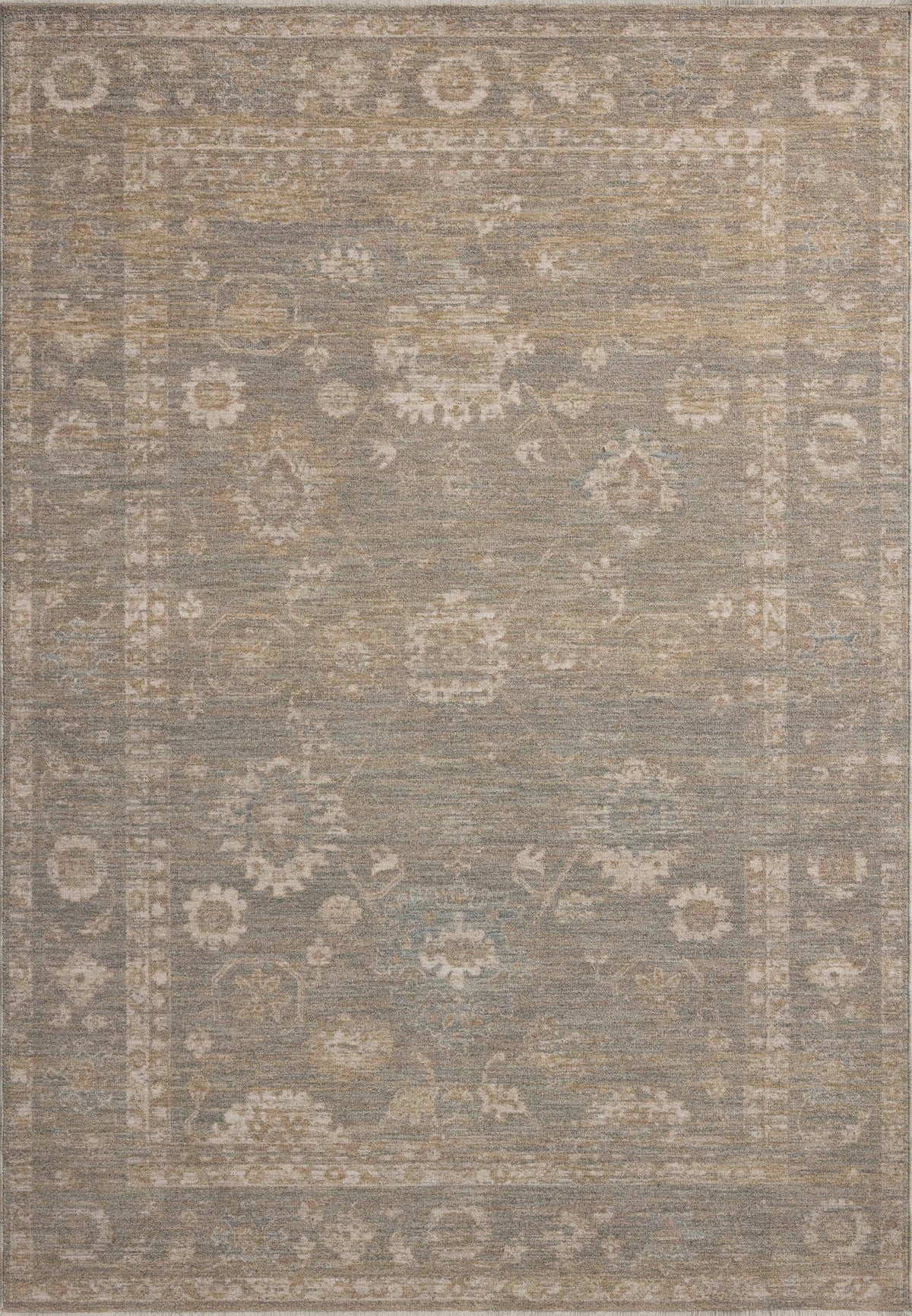 Louisa Lagoon / Ivory — a Loloi rug at Laurie Yapp Home.