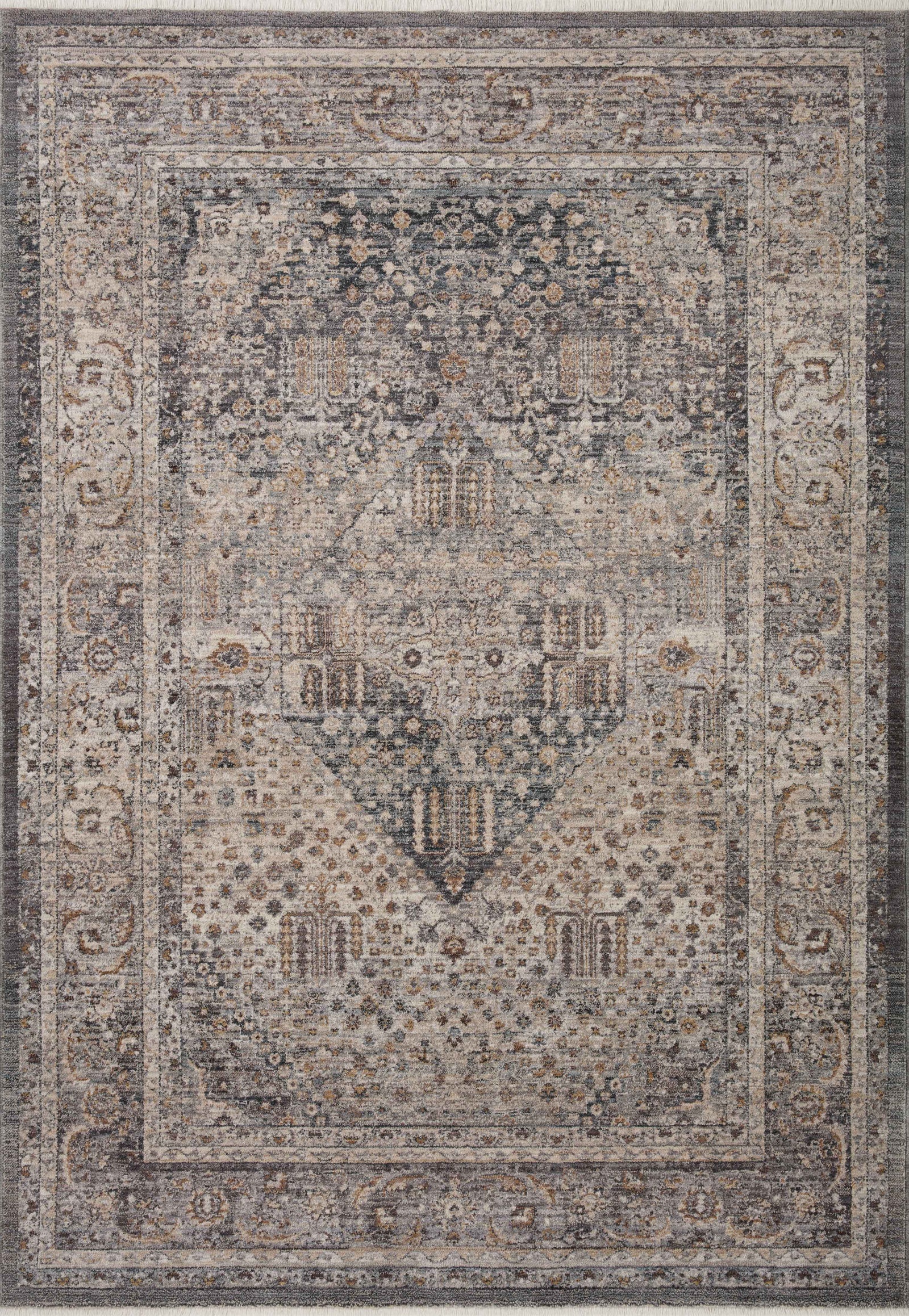 Lyra Denim / Pebble — a Loloi rug at Laurie Yapp Home.