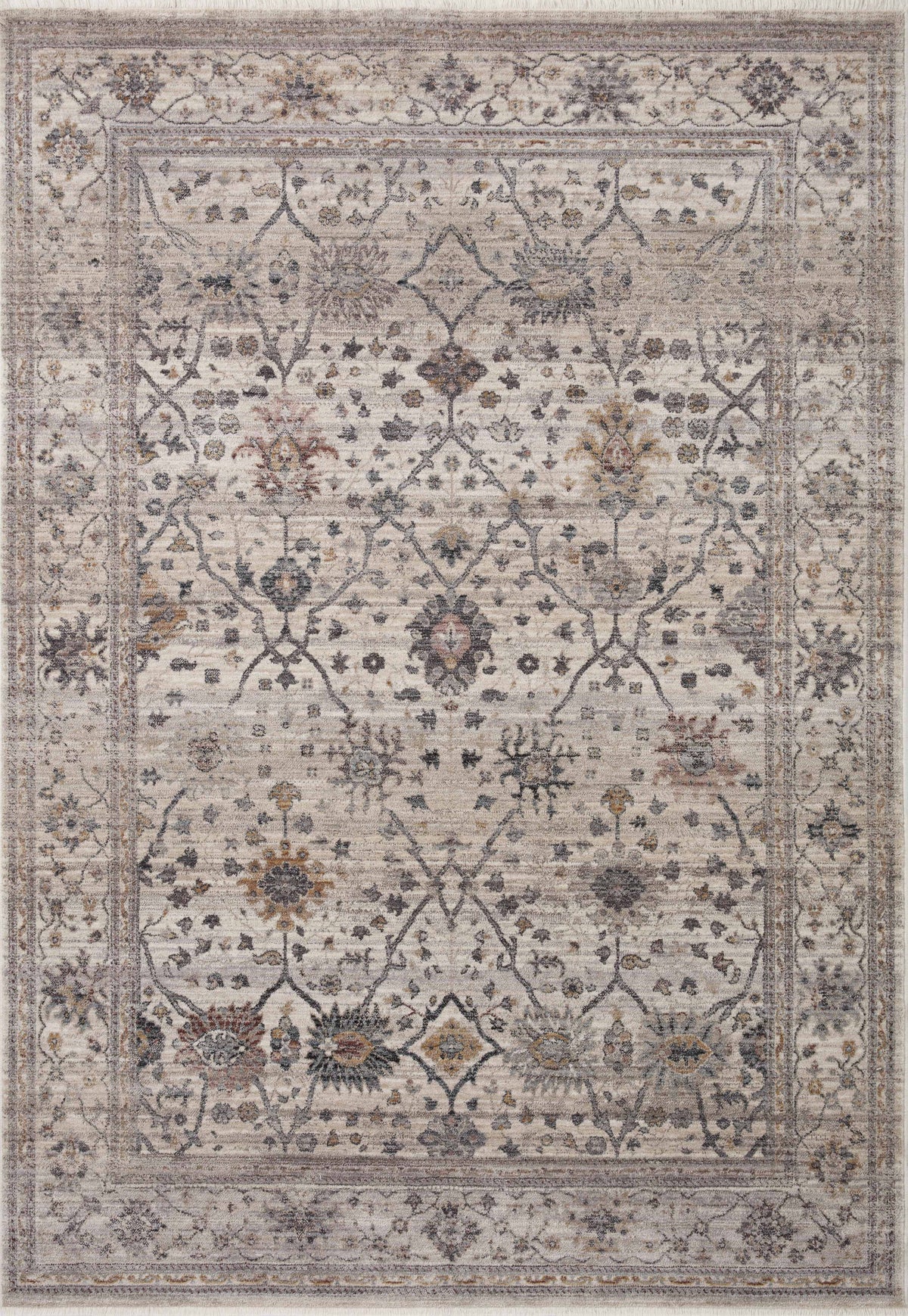 Lyra Pebble / Multi — a Loloi rug at Laurie Yapp Home.