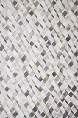Maddox Grey / Mocha — a Loloi rug at Laurie Yapp Home.