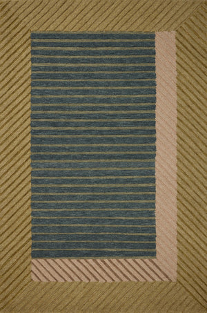 Madi Green / Multi — a Loloi rug at Laurie Yapp Home.