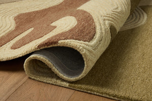 Madi Linen / Multi shown from a different angle to reveal its pattern.