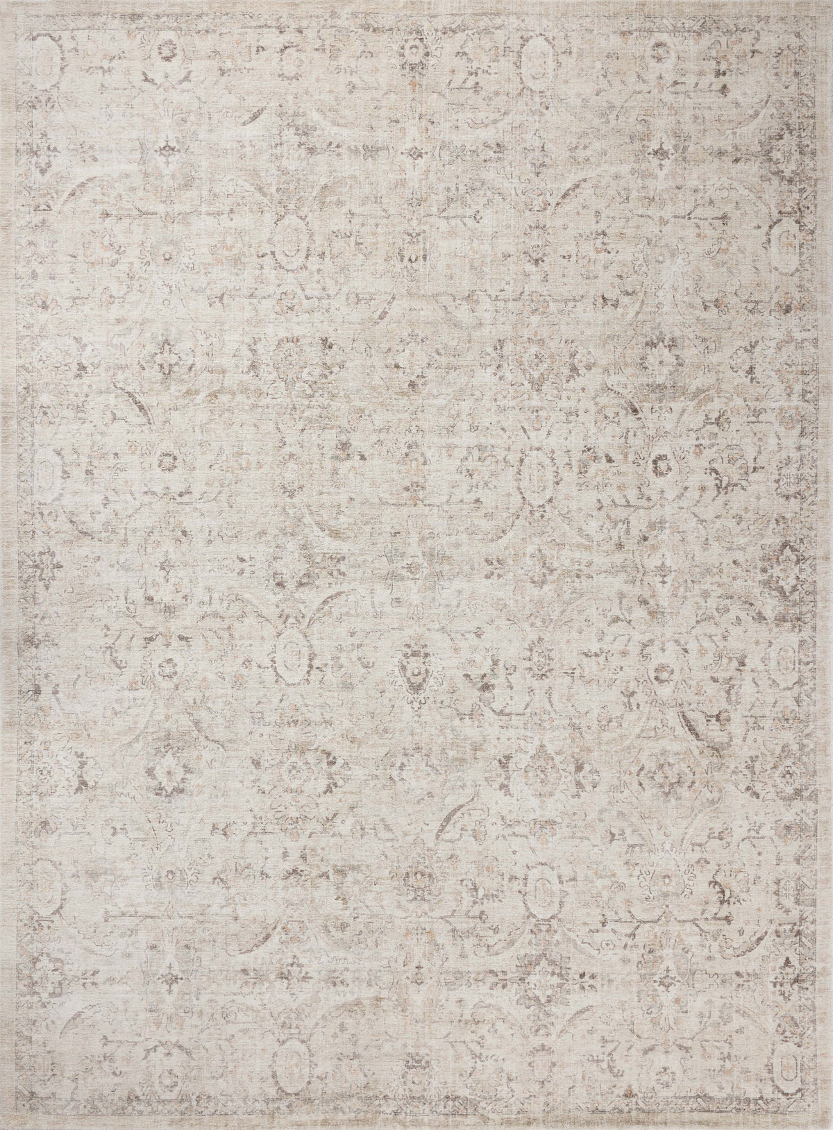 Marcella Cream / Pebble — a Loloi rug at Laurie Yapp Home.