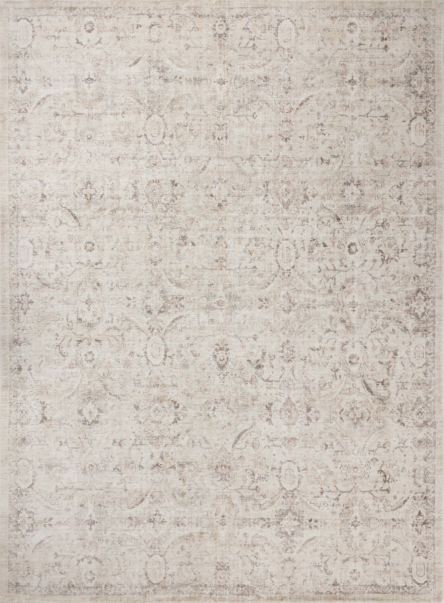 Marcella Cream / Pebble — a Loloi rug at Laurie Yapp Home.