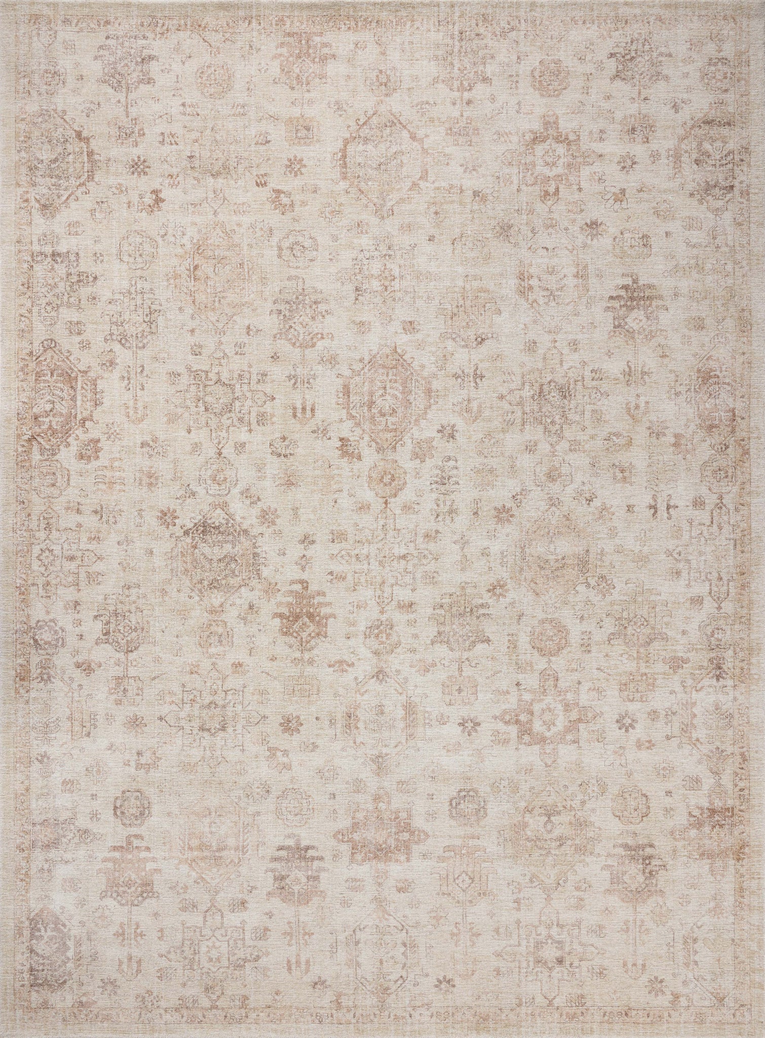 Marcella Sand / Terracotta — a Loloi rug at Laurie Yapp Home.