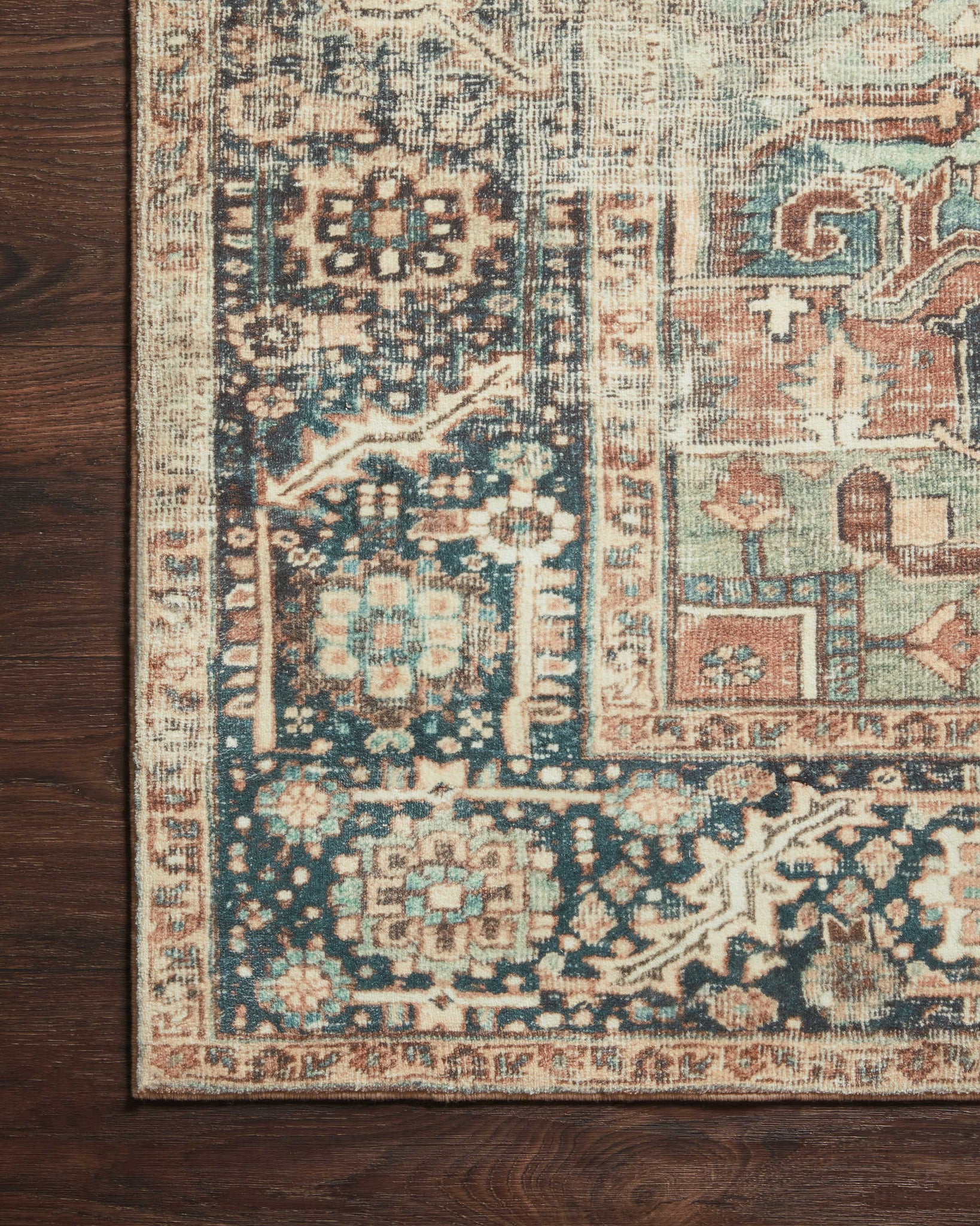 Margot Terracotta / Lagoon shown from another angle.