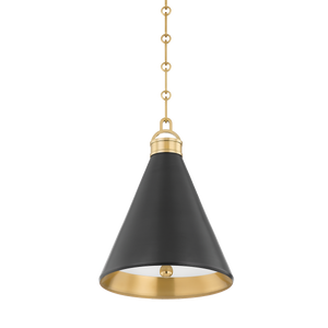 Osterley Pendant 10" — a Hudson Valley pendant for kitchens, entries, and dining rooms at Laurie Yapp Home.
