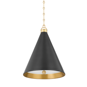 Osterley Pendant 15" — a Hudson Valley pendant for kitchens, entries, and dining rooms at Laurie Yapp Home.