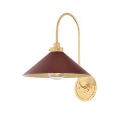Aged Brass / Soft Crimson