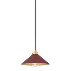 Aged Brass / Soft Crimson