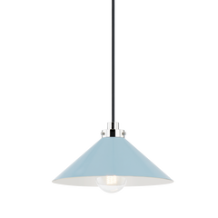 Polished Nickel / Blue Bird