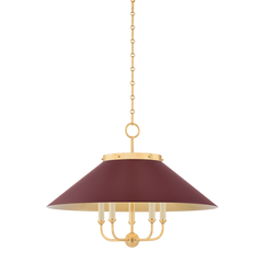 Aged Brass / Soft Crimson