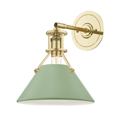Aged Brass / Leaf Green